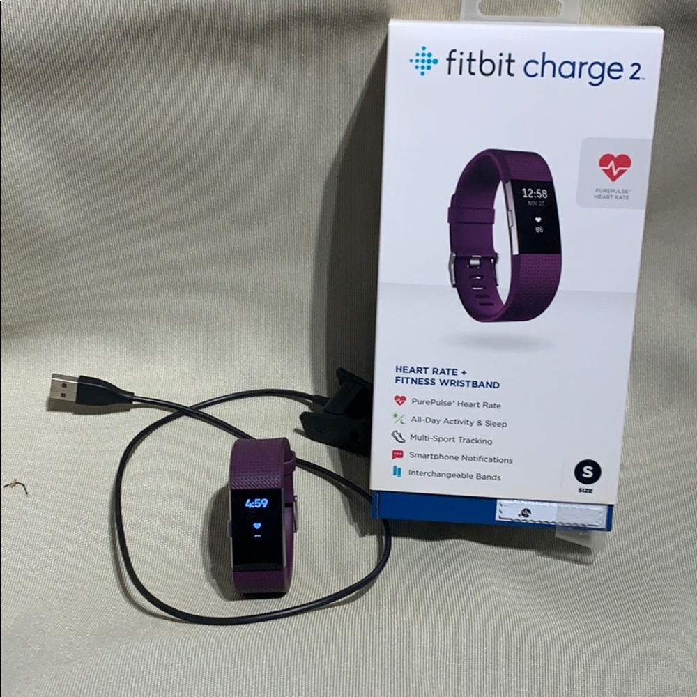 Fitbit Charge 2 purple small